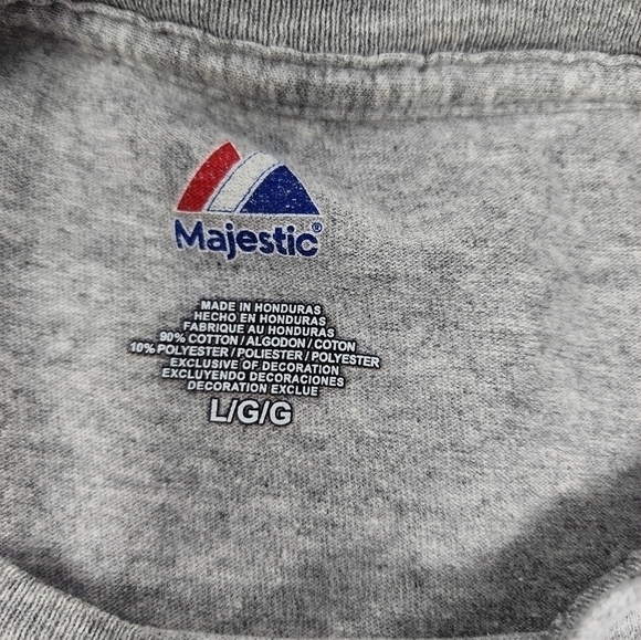 Majestic Men's Boston Red Sox 2013 World Series Champions Long Sleeve Large - Picture 5 of 16